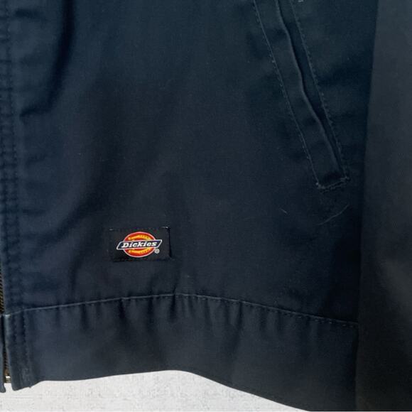Dickies Insulated Twill Eisenhower Mens Lightweight Work Jacket Size XXL Blue - Picture 3 of 10